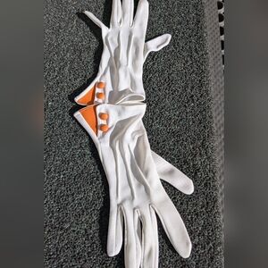 Vintage white ladies gloves
